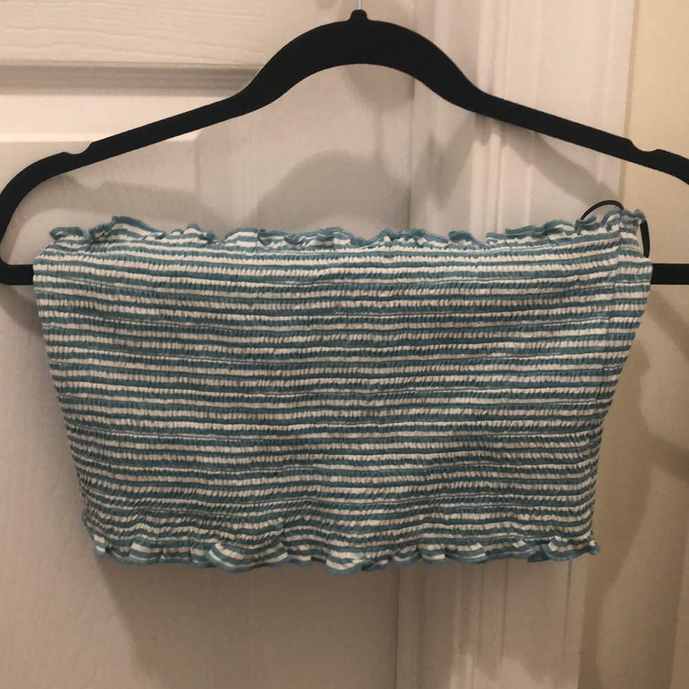 Forever 21 turquoise tube top